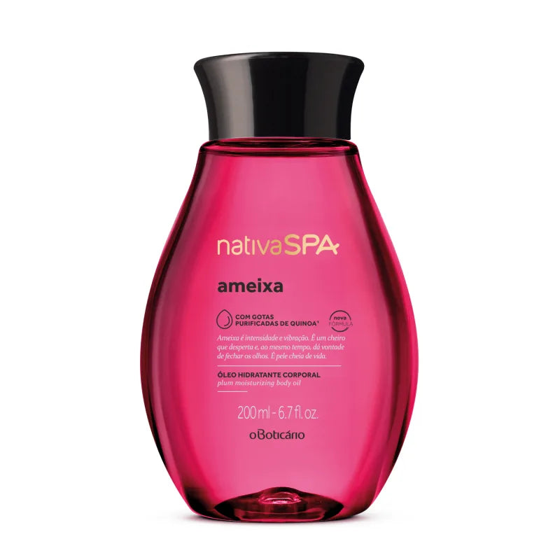 O Boticário Óleo Hidratante Desodorante Corporal Nativa SPA: Ameixa (200ml)